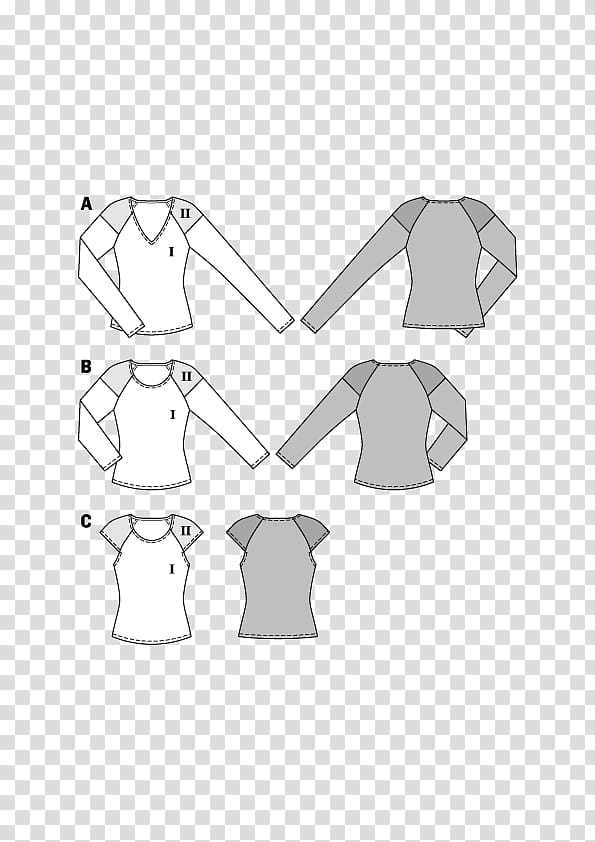 T-shirt Burda Style Blouse Pattern, t shirt pattern transparent background PNG clipart