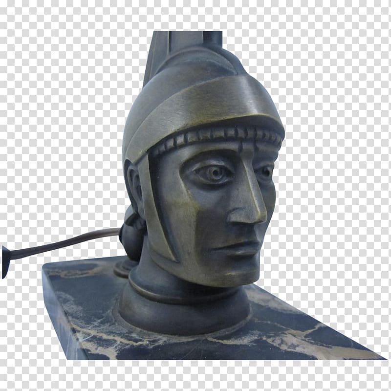 Bronze sculpture Statue Bust, roman statue head transparent background PNG clipart