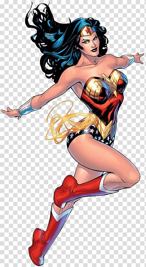 DC Wonder Woman illustration, Gail Simone Diana Prince Themyscira Comics Comic book, god of war transparent background PNG clipart