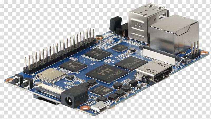 Banana Pi Single-board computer Allwinner Technology Multi-core processor, Computer transparent background PNG clipart