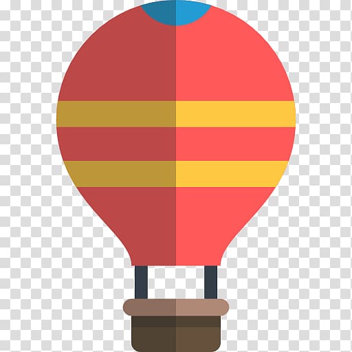 Flight Hot air balloon Scalable Graphics Icon, Rising hot air balloon transparent background PNG clipart