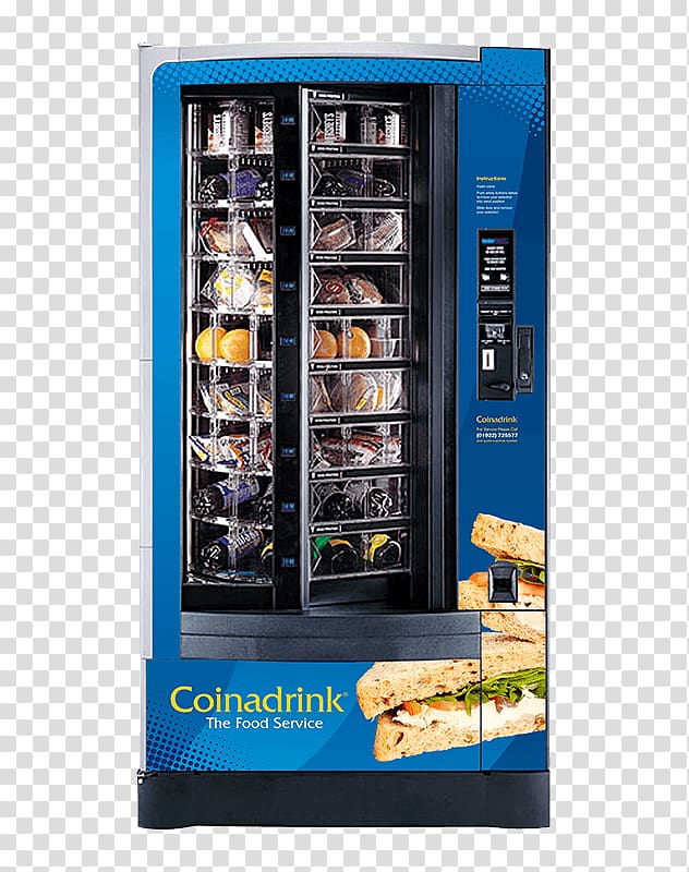 Refrigerator Vending Machines Display case Sandwich, refrigerator transparent background PNG clipart