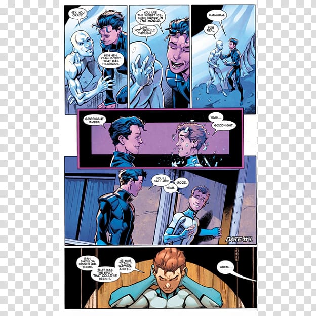 Iceman Comics Negasonic Teenage Warhead Superhero All-New X-Men: Inevitable Vol. 4: IvX, x-men transparent background PNG clipart