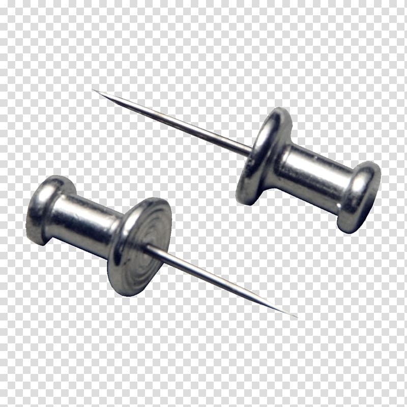 Drawing pin Metal Steel Tool, pushpin transparent background PNG clipart