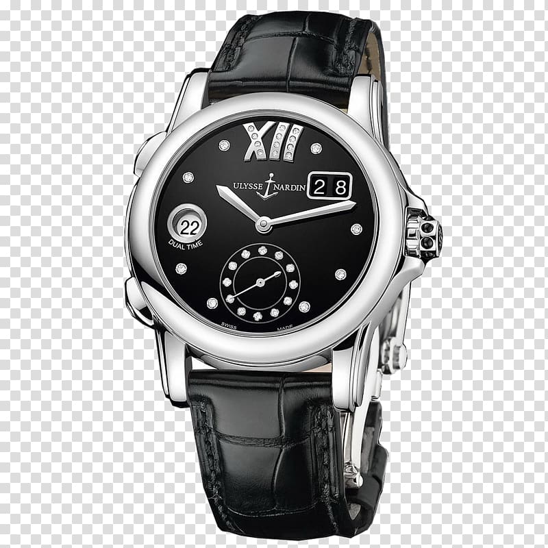 Watch Ulysse Nardin Casio Wave Ceptor Breitling SA, watch transparent background PNG clipart