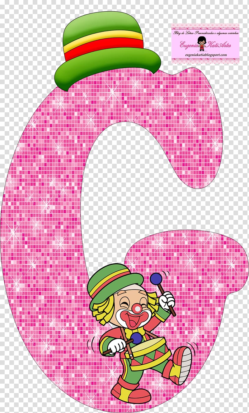 Clown Patati Patatá Letter Alphabet, clown transparent background PNG clipart