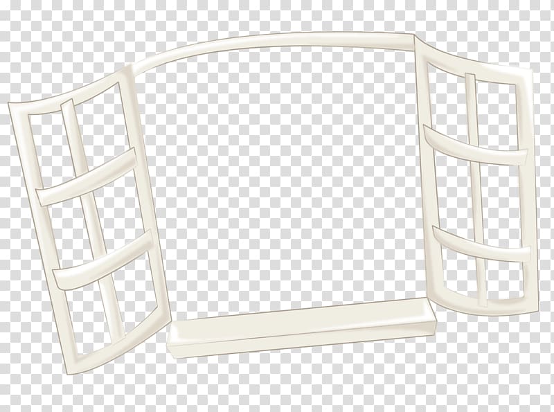 Table Chair Angle, Hand-painted windows transparent background PNG clipart