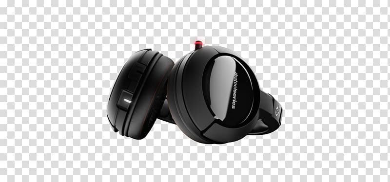 SteelSeries Siberia 800 Xbox 360 Black Headphones 7.1 surround sound, headphones transparent background PNG clipart