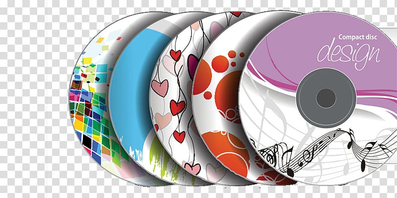 Compact disc Optical disc packaging Template Cover art, CD cover transparent background PNG clipart
