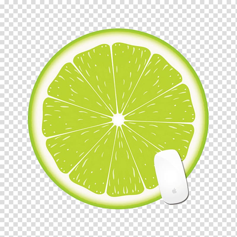 Lemon Computer mouse Icon, Lemon mouse pad transparent background PNG clipart