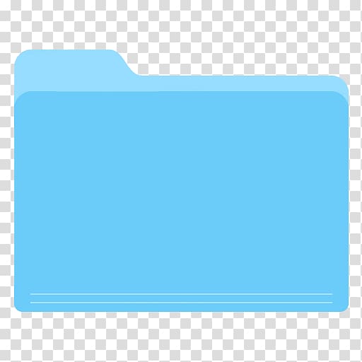 blue folder illustration, blue turquoise angle aqua, Folder transparent background PNG clipart
