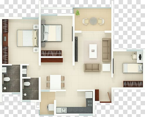 Floor plan Building Storey Home, plan view furniture transparent background PNG clipart