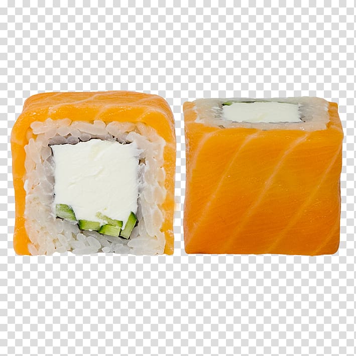 California roll Sushi Makizushi Pizza Smoked salmon, sushi transparent background PNG clipart