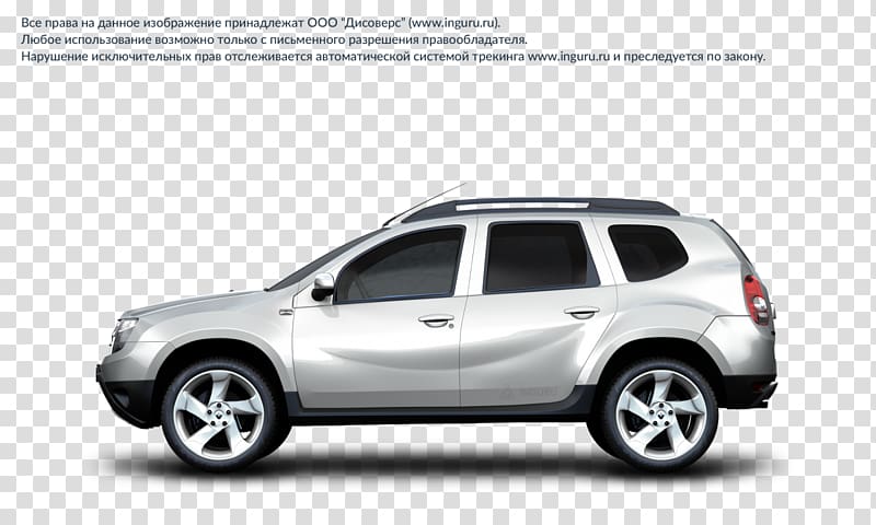 Compact sport utility vehicle DACIA Duster Car Pickup truck, Dacia Duster transparent background PNG clipart