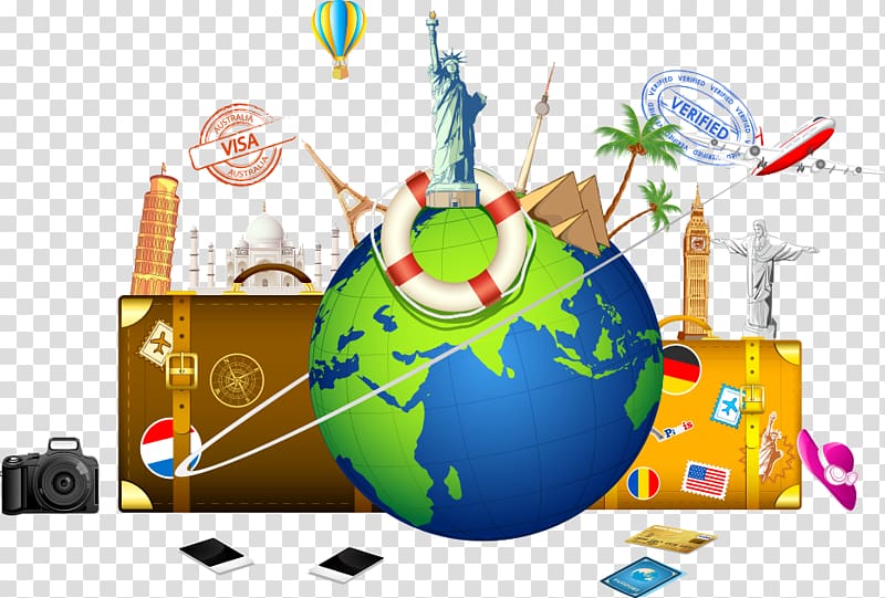 India Travel Agent Air travel Travel website, Statue of Liberty Earth transparent background PNG clipart