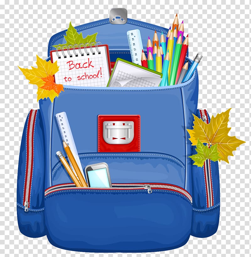 School Backpack , Back Pack transparent background PNG clipart