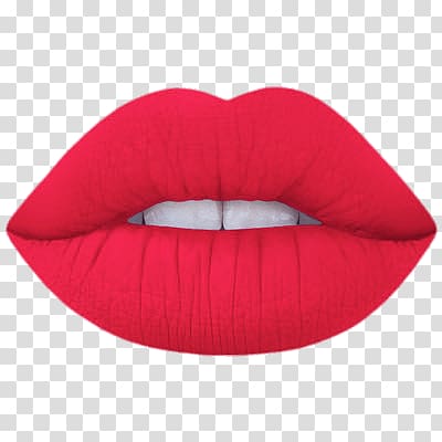 pink lipstick, Red Lipstick on Lips transparent background PNG clipart