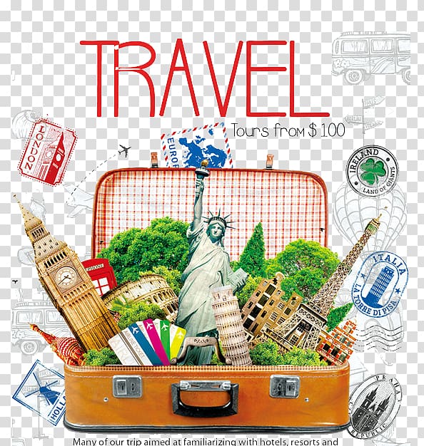 travel tours from 100 U.S. dollar , Europe Travel Flyer Poster, Travel Gallery Sub transparent background PNG clipart