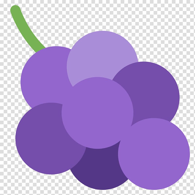 Emoji Grape Wine Must Food, grape transparent background PNG clipart