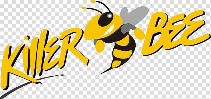 Africanized bee Logo Honey bee Insect, bee cartoon transparent background PNG clipart