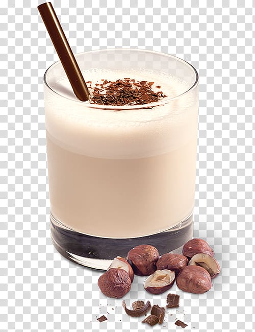 Milkshake Cocktail Eggnog Panna cotta Cream, milk splash transparent background PNG clipart