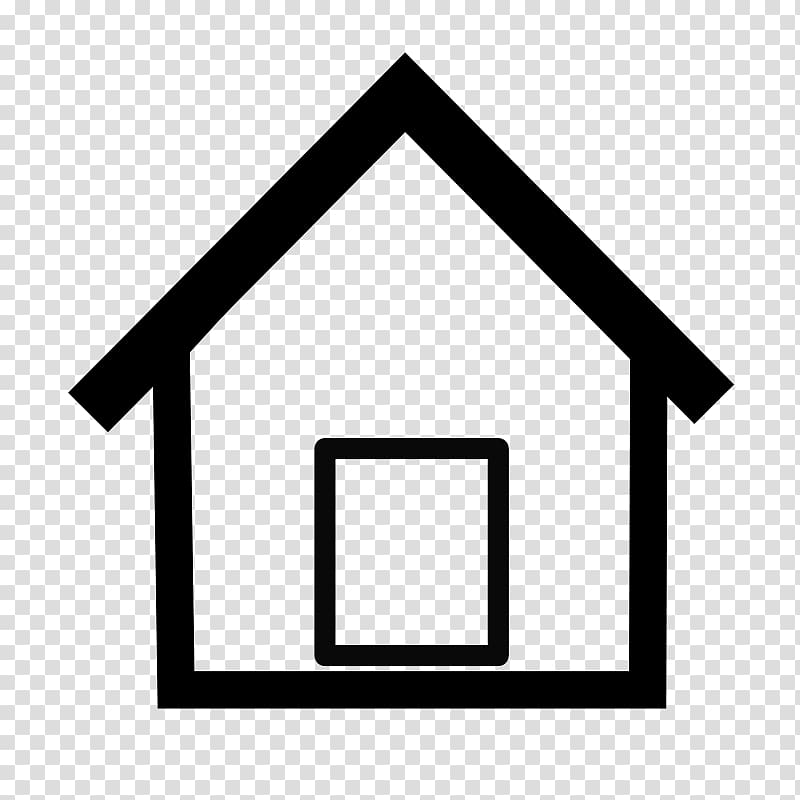 Black house illustration, House Home Building , Home transparent ...