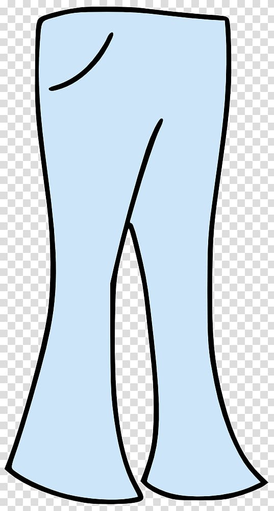 Pants Bell-bottoms Clothing , Blue Jeans transparent background PNG clipart