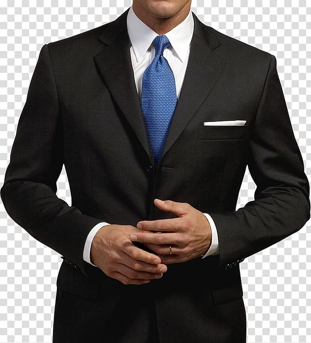 Tuxedo Suit Necktie Black tie Shirt, suit transparent background PNG clipart
