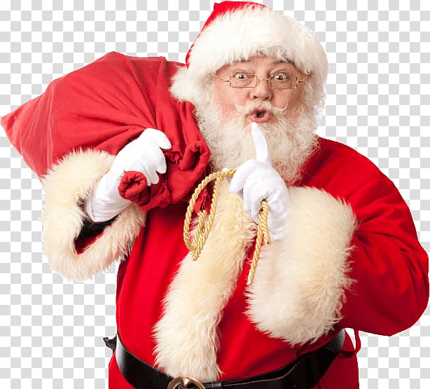 santa claus transparent background PNG clipart