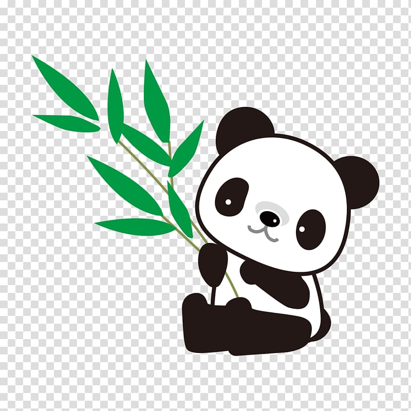 panda transparent background PNG clipart