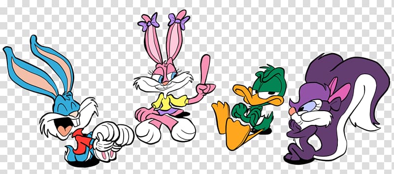 Fifi La Fume Buster Bunny Babs Bunny Plucky Duck Fan art, fifi la fume transparent background PNG clipart