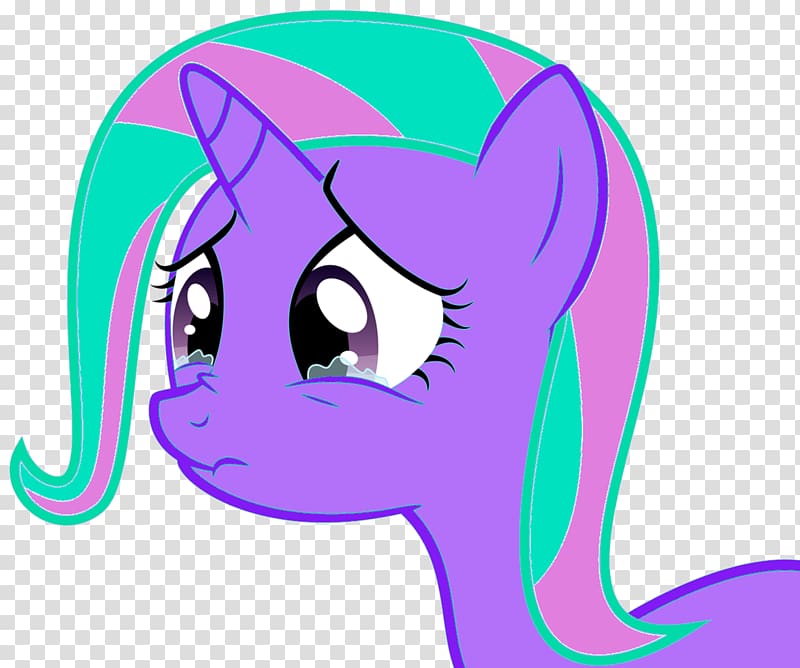 Rainbow Dash Pony Applejack Crying, unicorn face transparent background PNG clipart