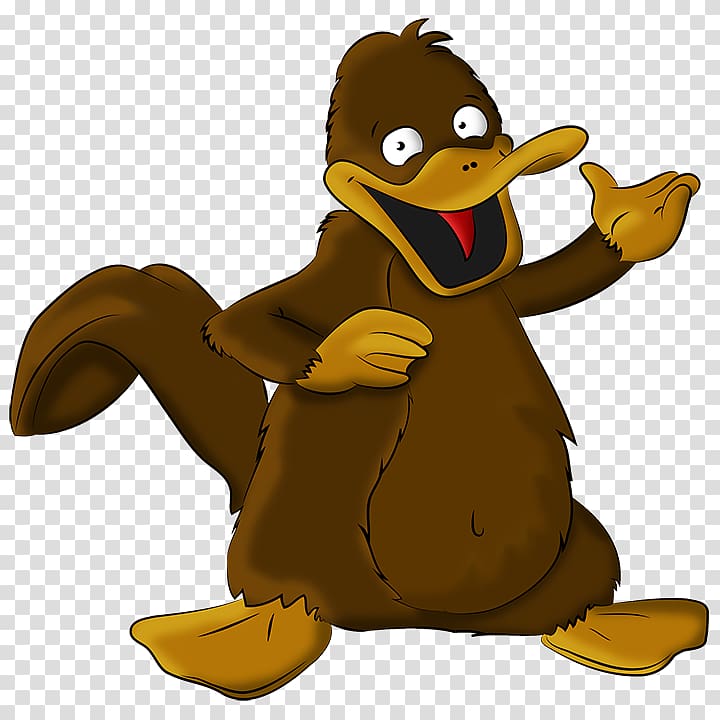 detective platypus cartoon