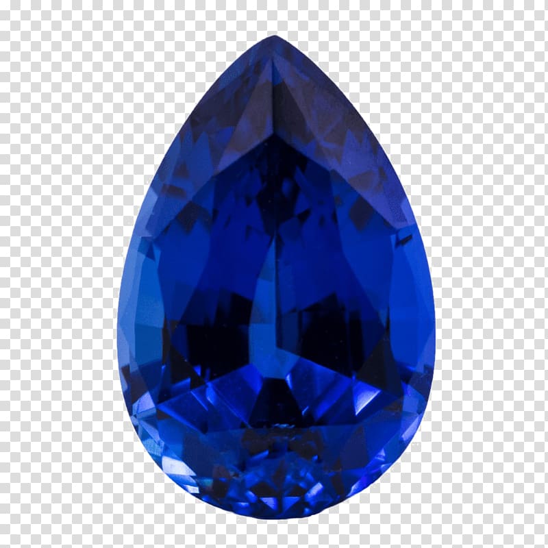 Sapphire Gemstone Cobalt blue Birthstone Shades of blue, sapphire transparent background PNG clipart