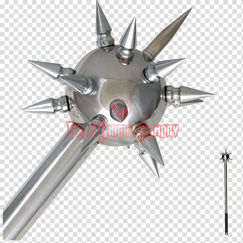 Mace Flail Weapon Club Morning star, weapon transparent background PNG clipart