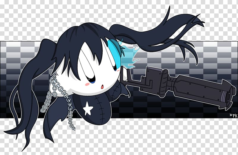 Horse Mangaka Desktop Black hair, black rock shooter transparent background PNG clipart