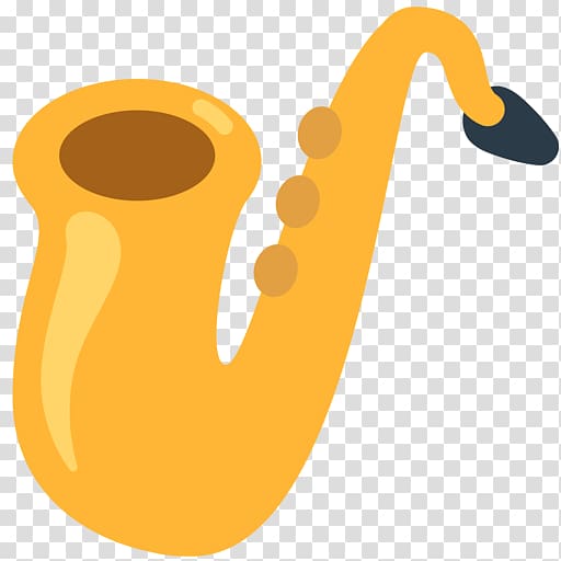 Emojipedia Saxophone Musical Instruments , saxophon transparent background PNG clipart