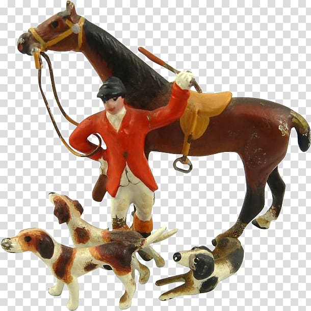 Horse Fox hunting Equestrian Figurine, watercolor horse transparent background PNG clipart