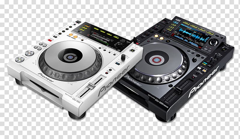 CDJ-2000 Pioneer DJ DJM Audio Mixers, Turntable transparent background PNG clipart
