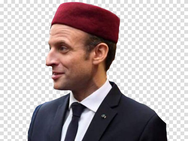 Emmanuel Macron France Tunis Chéchia Fes, france transparent background PNG clipart