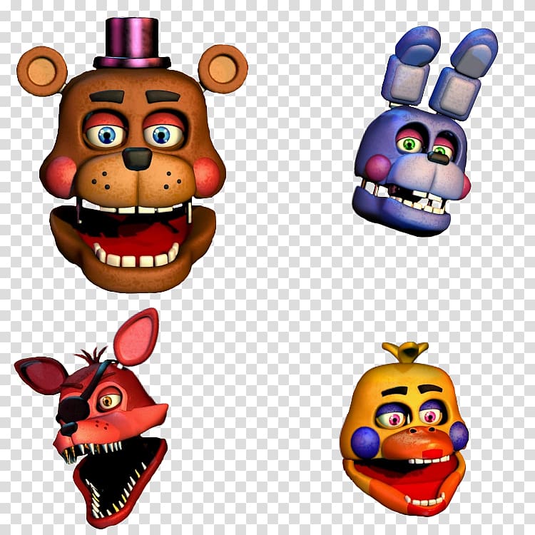 Five Nights at Freddy\'s 2 Freddy Fazbear\'s Pizzeria Simulator Animatronics, others transparent background PNG clipart