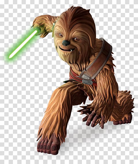 Star Wars: The Clone Wars Anakin Skywalker Chewbacca Clone trooper, star wars transparent background PNG clipart