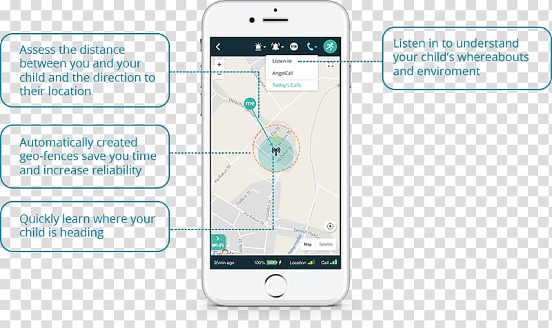 Smartphone GPS tracking unit Child AngelSense, GPS Tracking device for kids, Special CHILD transparent background PNG clipart