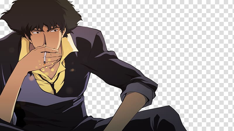 Spike Spiegel Jet Black Anime Desktop , anime boy transparent background PNG clipart