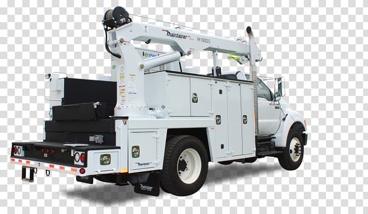 Car Crane Tow truck Commercial vehicle, service truck transparent background PNG clipart
