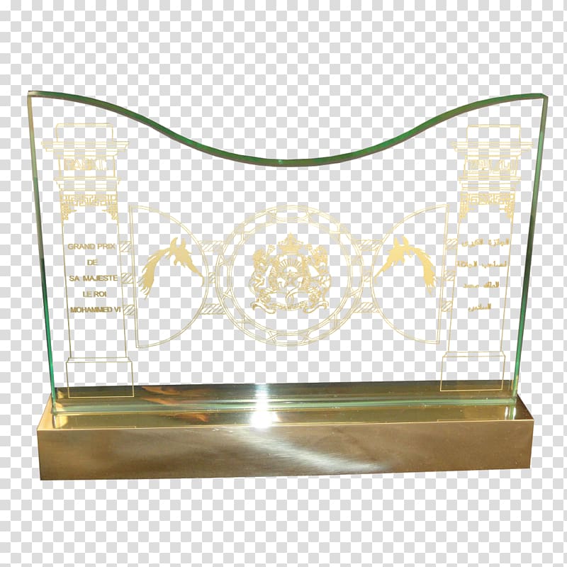 Trophy King of Morocco Glass Bronze, Trophy transparent background PNG clipart