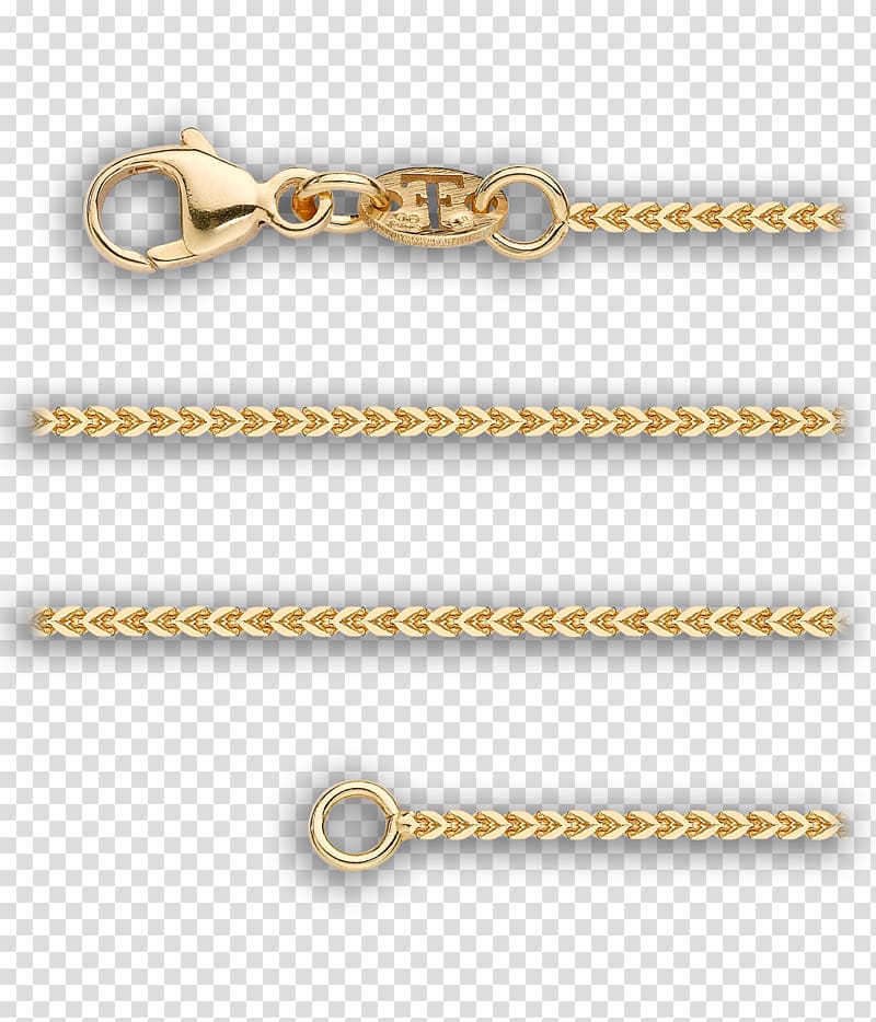 Chain Colored gold Necklace Charms & Pendants, golden chain transparent background PNG clipart