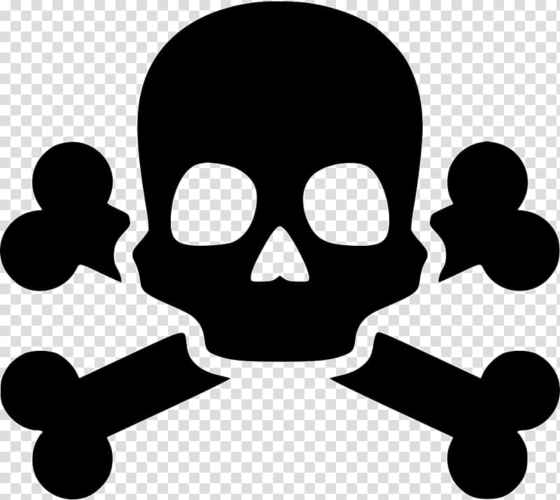 Computer Icons Human skull symbolism Poison, cartoon skull finger transparent background PNG clipart