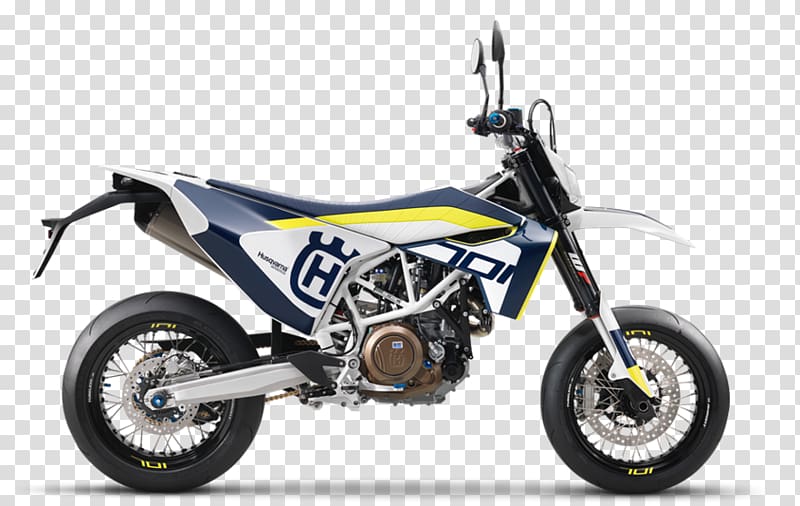 Husqvarna Motorcycles Supermoto Bicycle Enduro, motorcycle transparent background PNG clipart