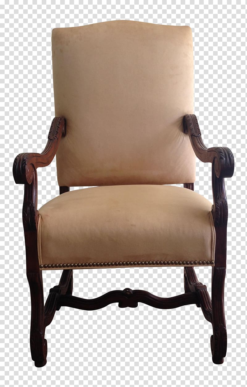 Club chair Furniture Baluster Fauteuil Style Louis XIV, house transparent background PNG clipart